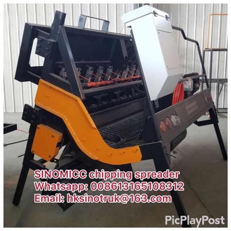 Sinomicc Chipping Spreader China Road Stone Chip Spreadermodel