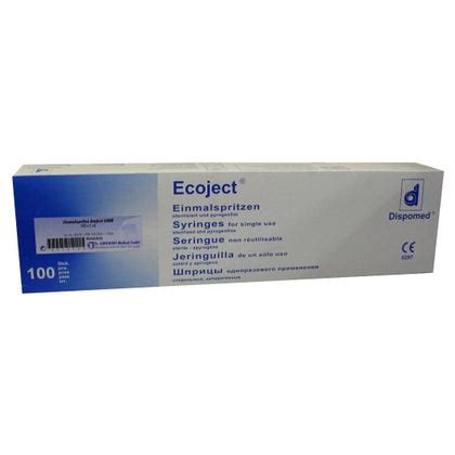 Einmalspritze 2 Ml Luer Ecoject 100X2 Ml 100X2 Ml Online Kaufen