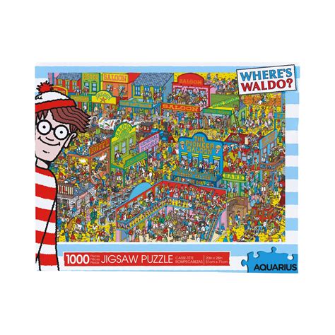 Wheres Waldo Wild Wild West 1000 Piece Jigsaw Puzzle NMR