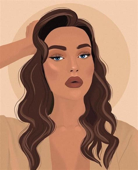 Pinterest In 2024 Girly Art Girly Art Illustrations Face Illustration