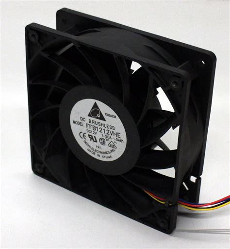 Lüfter DELTA FFB1212VHE 12V 120mm x 120mm x 38mm - SOFTBRUSH Onlineshop
