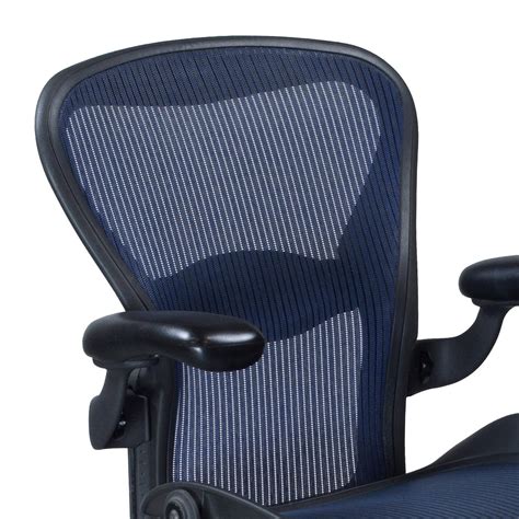 Herman Miller Aeron Used Size B Task Chair Cobalt National Office