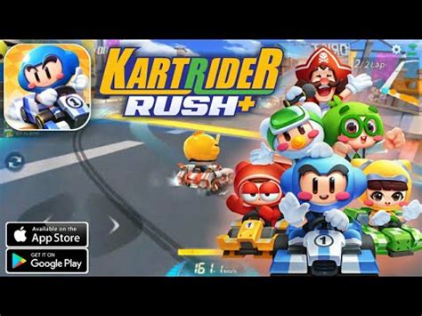 Kartrider Rush Global Launch Android Ios Gameplay Youtube