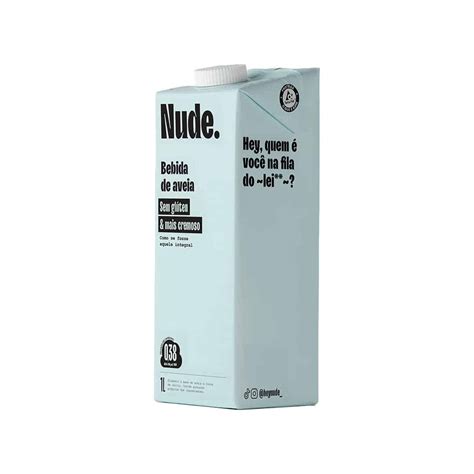 Leite Vegetal de Aveia Orgânico Integral L Nude Atlantikos