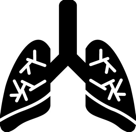 Lungs Glyph Icon 47209686 Vector Art At Vecteezy