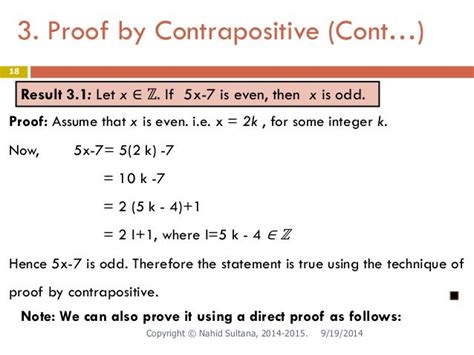 Proof By Contrapositive Discrete Math Payment Proof 2020