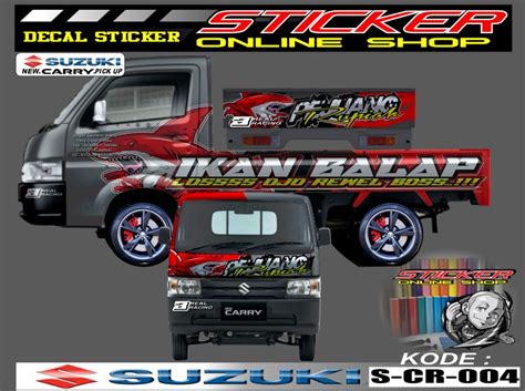 Sticker Mobil Carry Fultura L T Ss Pick Up Decal Sticker