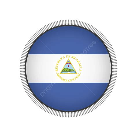 Nicaragua Flag Vector Nicaragua Flag Nicaragua Flag Waving PNG And