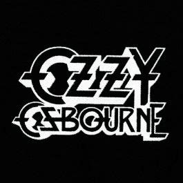 Ozzy Osbourne Band Font Logo Patch