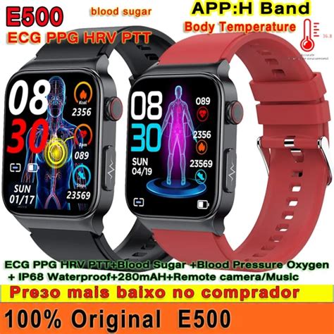 Yuchen Original E Blood Glucose Smart Watch Men Ecg Monitoring