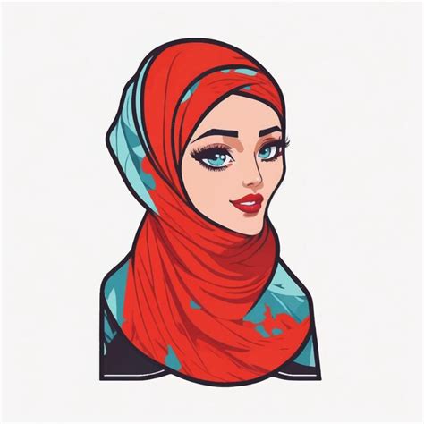 Femme Musulmane En Hijab Portrait D Une Jeune Fille Arabe En Robe Hijab