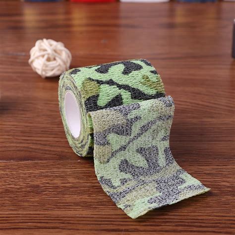 ACU Camouflage Aid Medical Self Adhesive Elastic Bandage Gauze Tape EBay