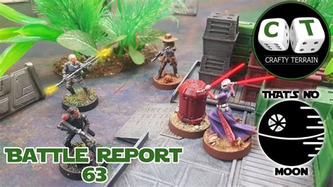 Star Wars Legion Battle Report 63 Cad Bane And Asajj Ventress Vs Agent