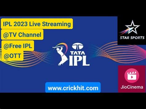 IPL Live Streaming Channel 2023 Today | Today's IPL 2023 Live Telecast ...