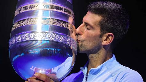 Novak Djokovic Completes Dominant Week Beats Marin Cilic For Tel Aviv