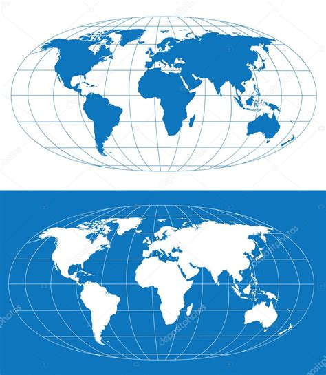 Mapa Del Mundo Vector De Stock Leopolis 9087808