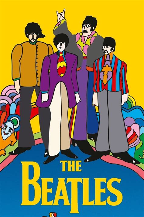 Yellow Submarine All You Need Is Love Poster Belgian Original Film