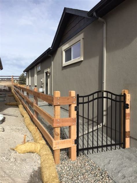 Wood Fencing Aspen Country Fence Inc