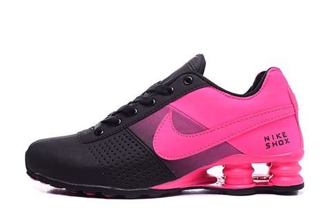 Nike Shox Deliver Women Shoes Fade Black Fushia Pink Casual Trainers