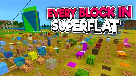 superflat    collecting  block youtube