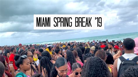 VLOG MIAMI SPRING BREAK 2019 YouTube