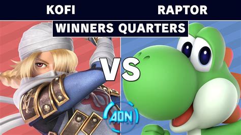 AON 43 Kofi Sheik Vs Raptor Yoshi Winners Quarters Smash