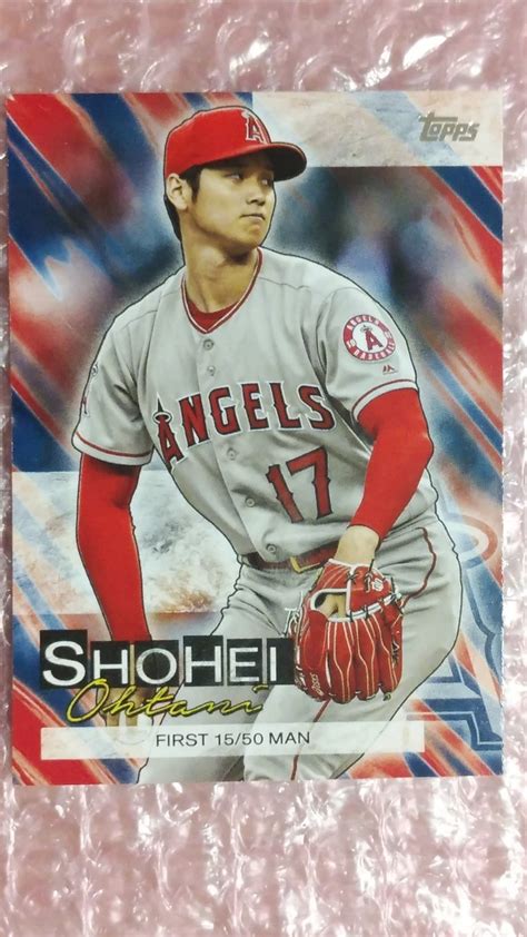 【未使用に近い】2019 Topps Update Series Shohei Ohtani Player Highlights So 18