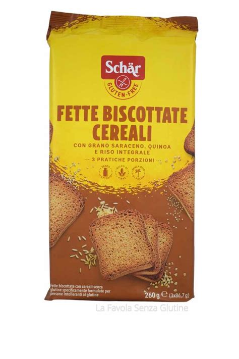 Fette Biscottate Ai Cereali Gr X Schar Senza Glutine