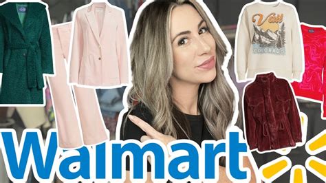 New Releases Walmart Try On Clothing Haul Winter Fall YouTube