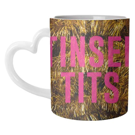 Tinsel Tits Unique Coffee Mugs Created By The 13 Prints Buy On Art Wow