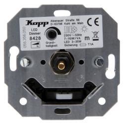 Dreh Led Dimmer Mit Druck Wechselschalter F R Konv Trafos W Va