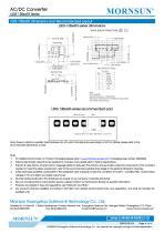 AC DC Converter LS03 13BxxR3 MORNSUN Guangzhou Science Technology