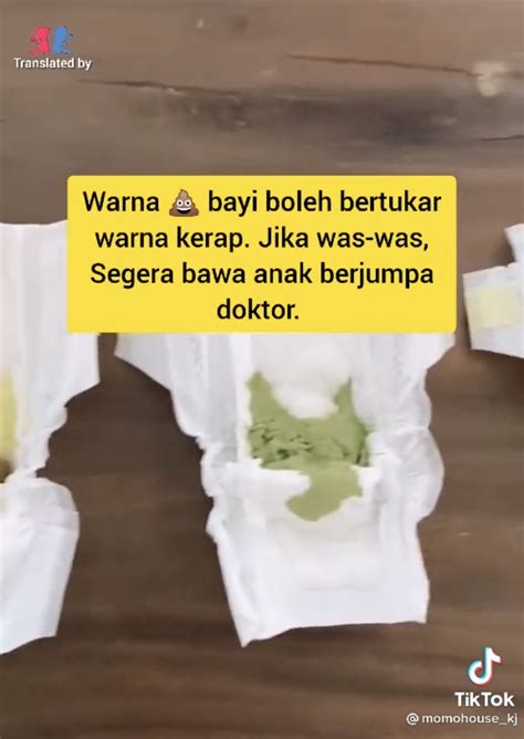 Najis Bayi Warna Hijau Susu Formula Gavin May