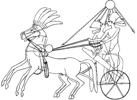 Nefertiti on Her Chariot - The Female Use of Chariots in Ancient Egypt | Profano, Por do sol