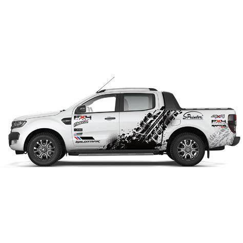 Ford Ranger Vinyl Graphic Decals Kit 007