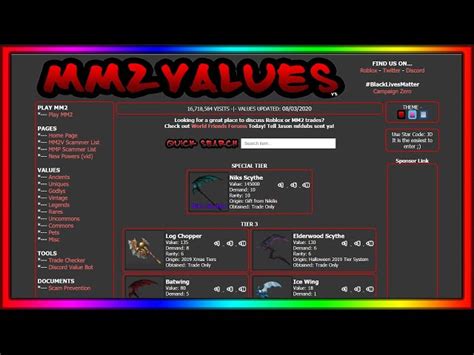 All MM2 Values Updated MM2 Value List 2023 100 Working Read