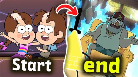 Gravity Falls From Beginning To End In 17 Minutes Bill Story