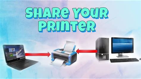 How To Share Printer On Network YouTube