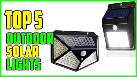 Top 5 Best Outdoor Solar Lights 2023 Youtube