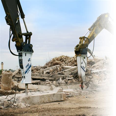 Hydraulic Rock Breakers, Drills, Hammers & Attachments | Furukawa FRD