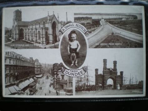 Postcard Rp Dundee 5 Multi View Royal Arch Murraygate Tay Bridge