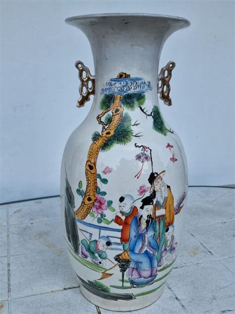 Vase Famille Rose Porcelaine Chine Xxe Si Cle Catawiki