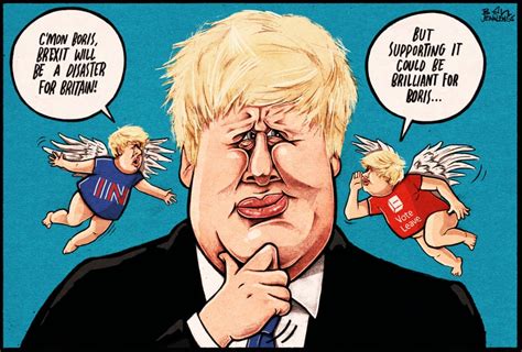 Ben Jennings On Boris Johnsons Brexit Column Cartoon R Unitedkingdom