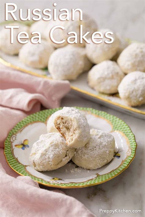 These Delicious Russian Tea Cakes Are A Classic Easy To Make Holiday Treat Filled With Walnuts