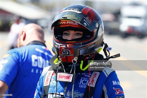 Leah Pruett Dodge Code 3 Associates Nhra Top Fuel Dragster Walks To