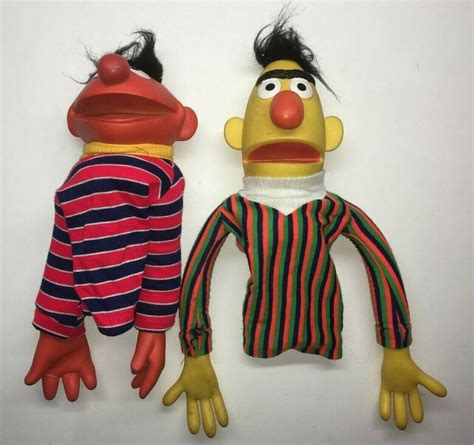 Sesame Street Bert and Ernie Puppets from the 1970's | #1991719981