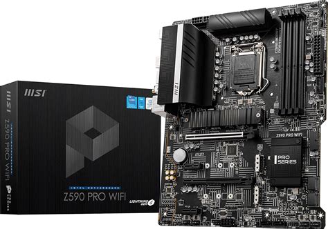 MSI Z590 Pro Wi Fi LGA 1200 ATX Intel Motherboard Motherboards Amazon