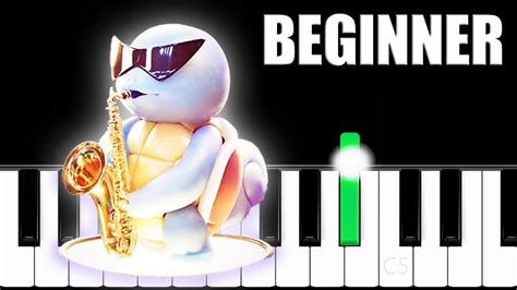 Epic Sax Squirtle Honkin Piano Tutorial YouTube