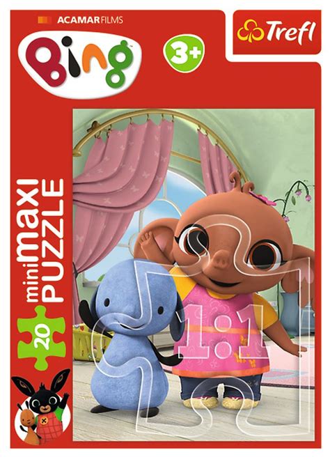 Minimaxi Puzzle Bing Trefl Pi Ces Puzzles Animaux En Bd Et