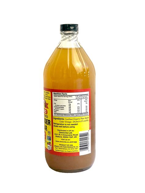 Buy Braggs Apple Cider Vinegar With The Mother Ml Pack Of